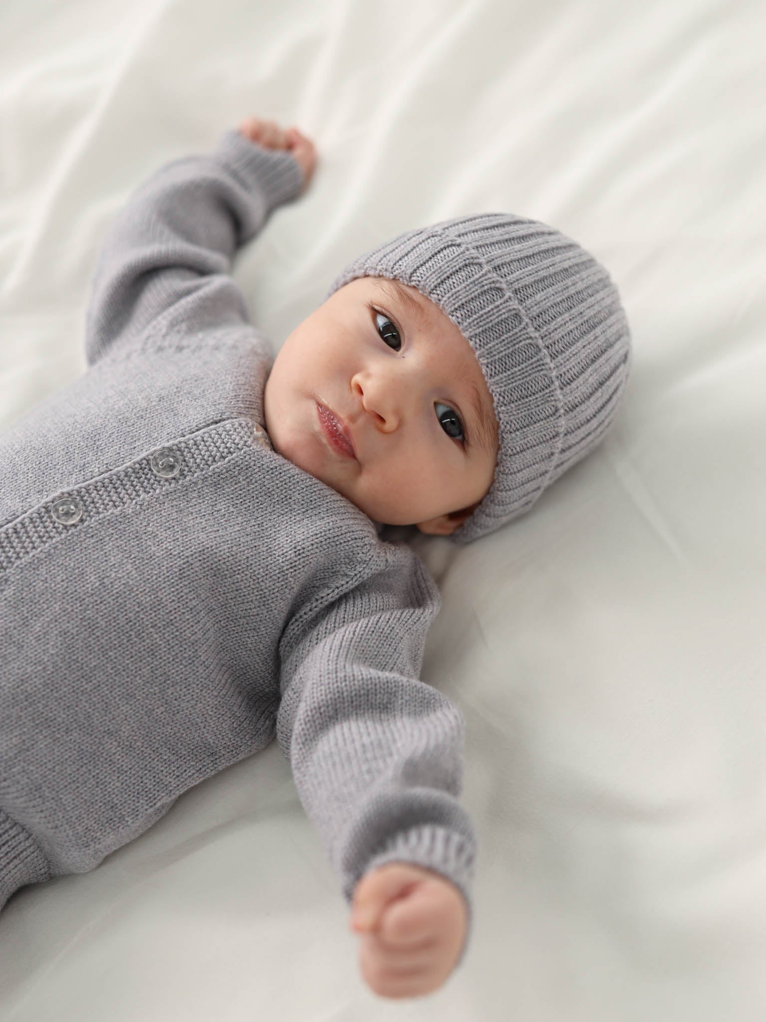 Famvibes Strickmütze Tiny 2.0 grey