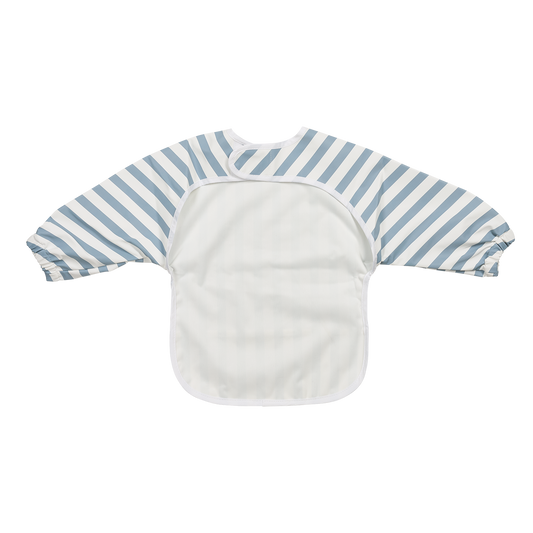 Meyco Ärmellätzchen Fat Stripe Jeans Blue