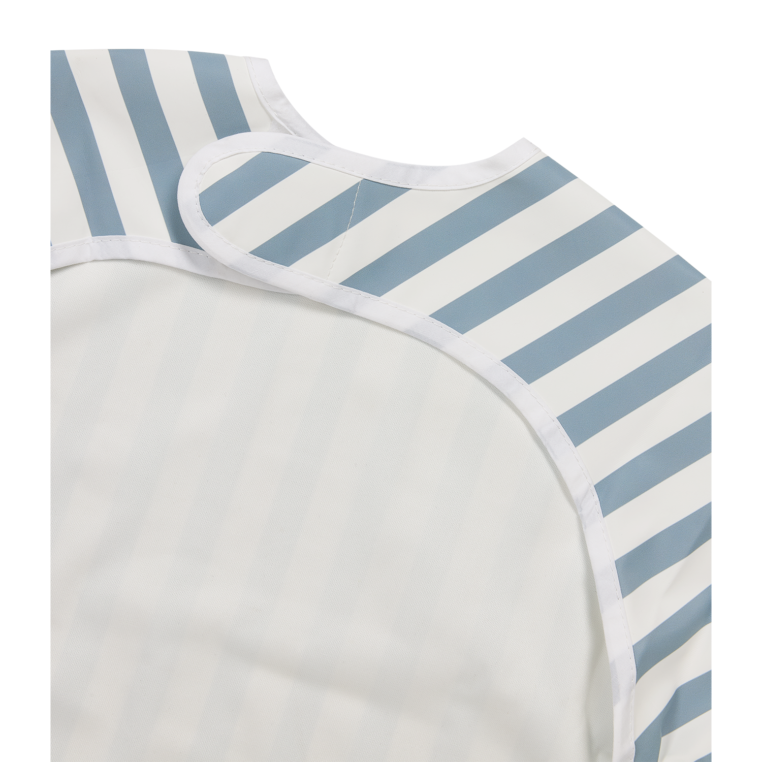 Meyco Ärmellätzchen Fat Stripe Jeans Blue