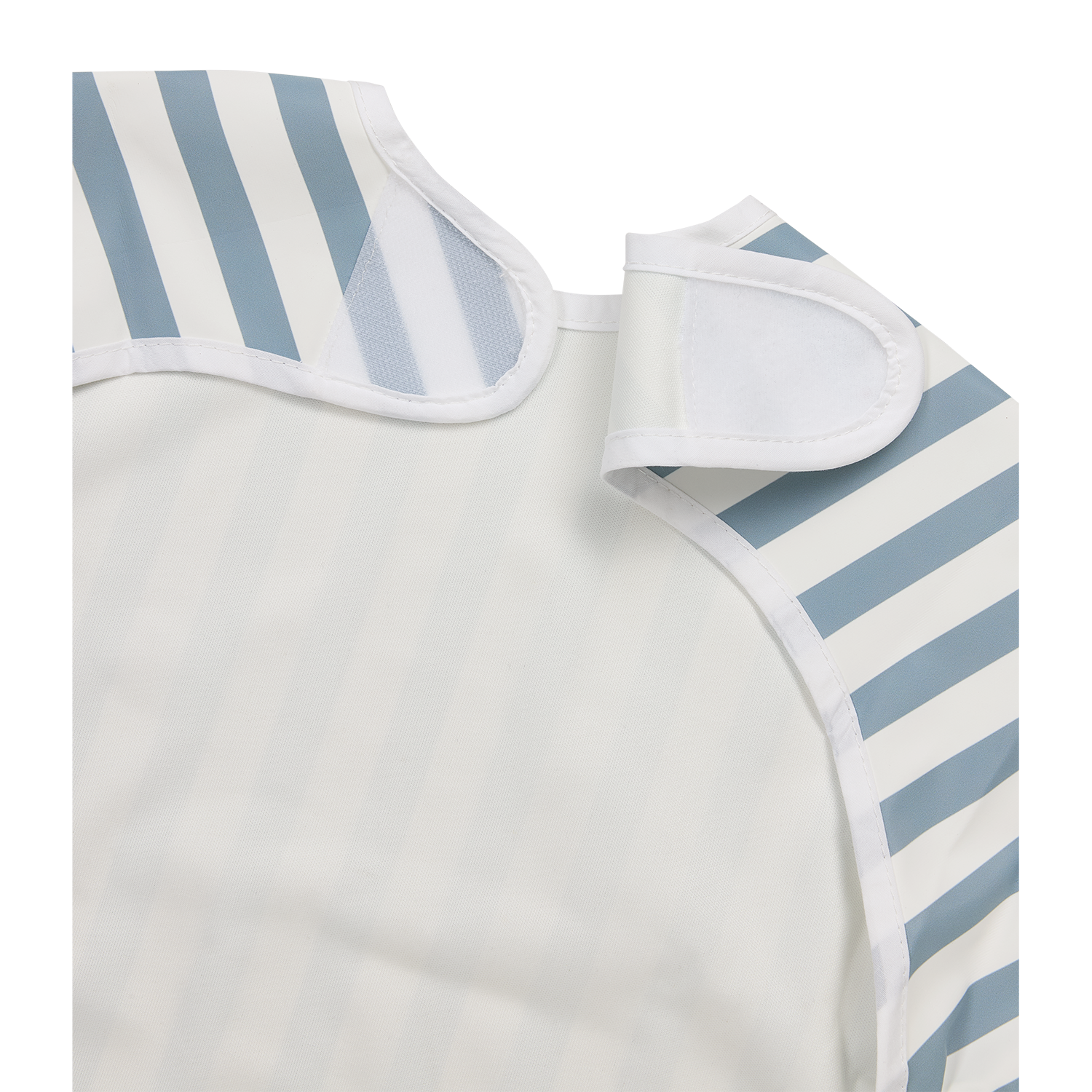 Meyco Ärmellätzchen Fat Stripe Jeans Blue