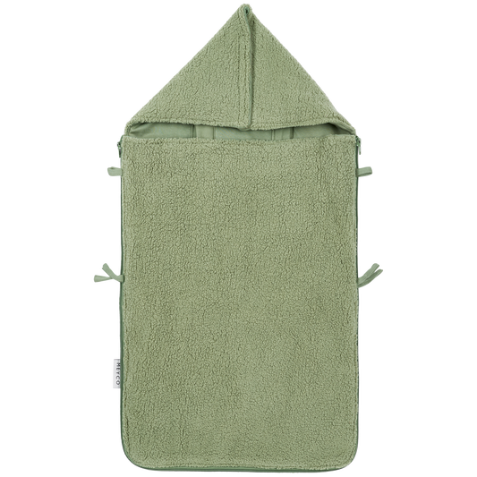 Meyco Fußsäcke Teddy Olive Green Studio