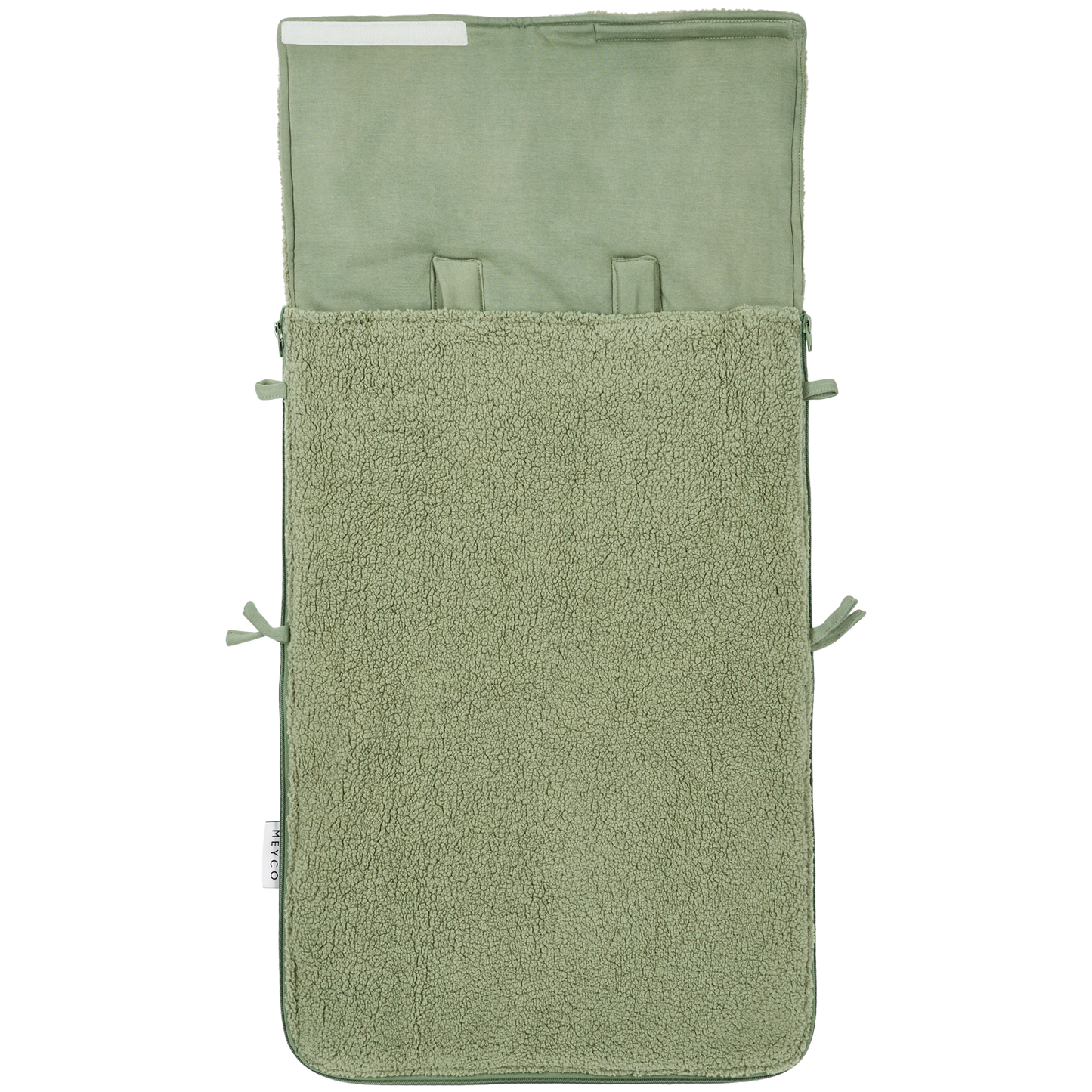 Meyco Fußsäcke Teddy Olive Green