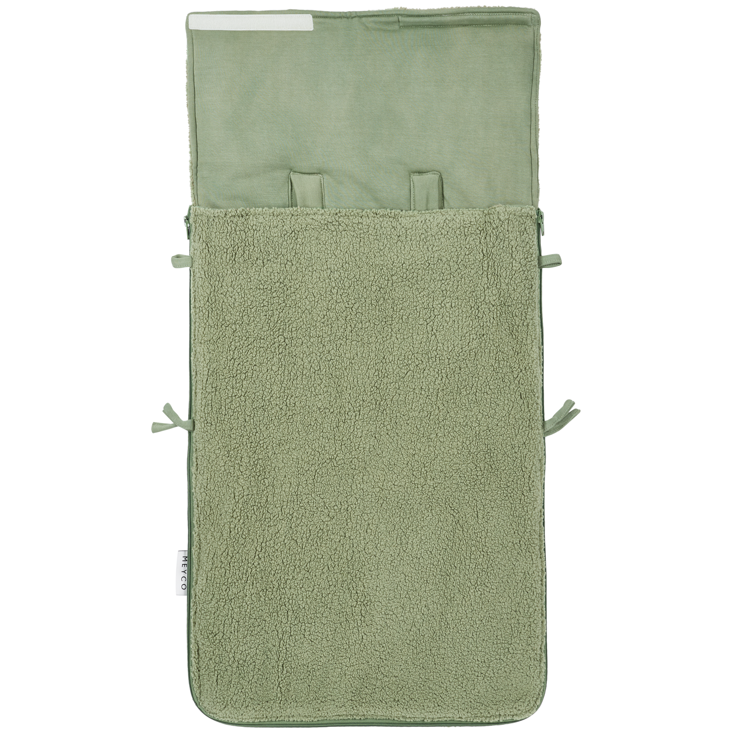 Meyco Fußsäcke Teddy Olive Green