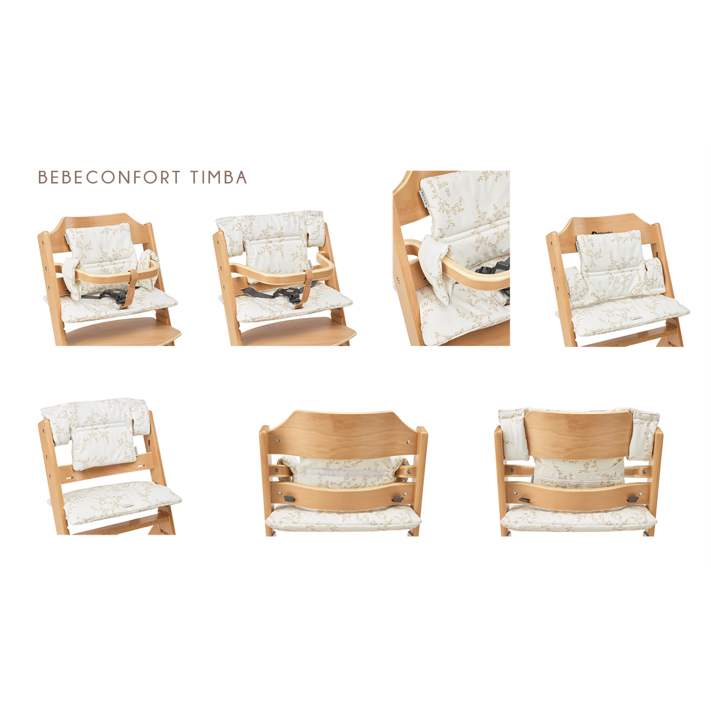 Meyco Sitzverkleiner Kinderhochstuhl Branches Sand