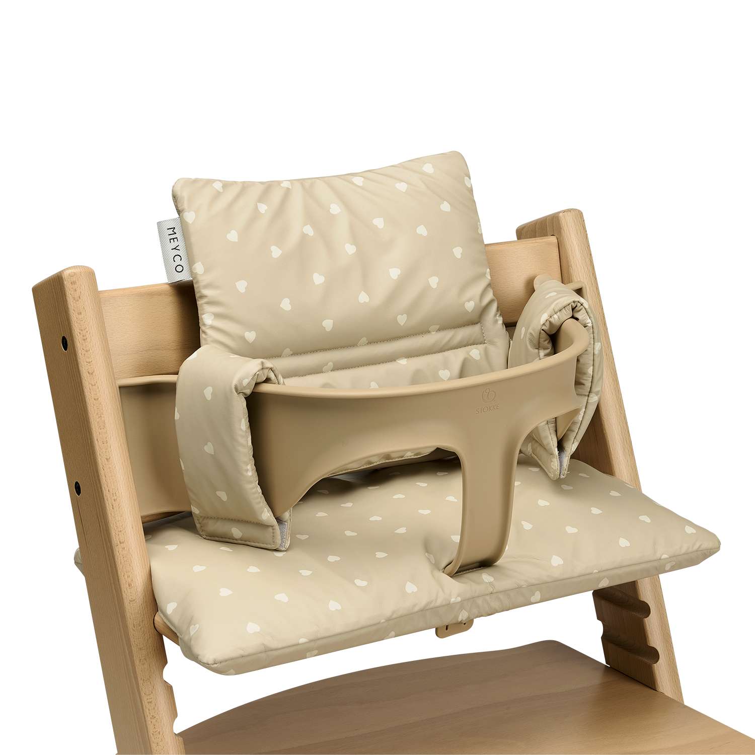 Meyco Sitzverkleiner Kinderhochstuhl Sweet Heart Sand/Soft Sand Studio