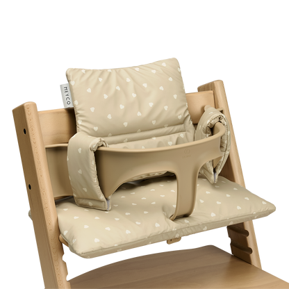 Meyco Sitzverkleiner Kinderhochstuhl Sweet Heart Sand/Soft Sand Studio