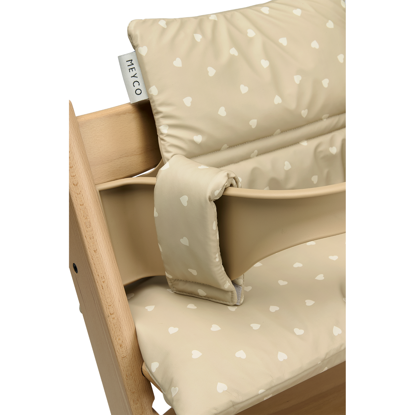 Meyco Sitzverkleiner Kinderhochstuhl Sweet Heart Sand/Soft Sand