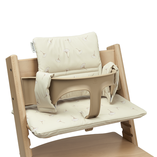 Meyco Sitzverkleiner Kinderhochstuhl Ginkgo Soft sand Studio