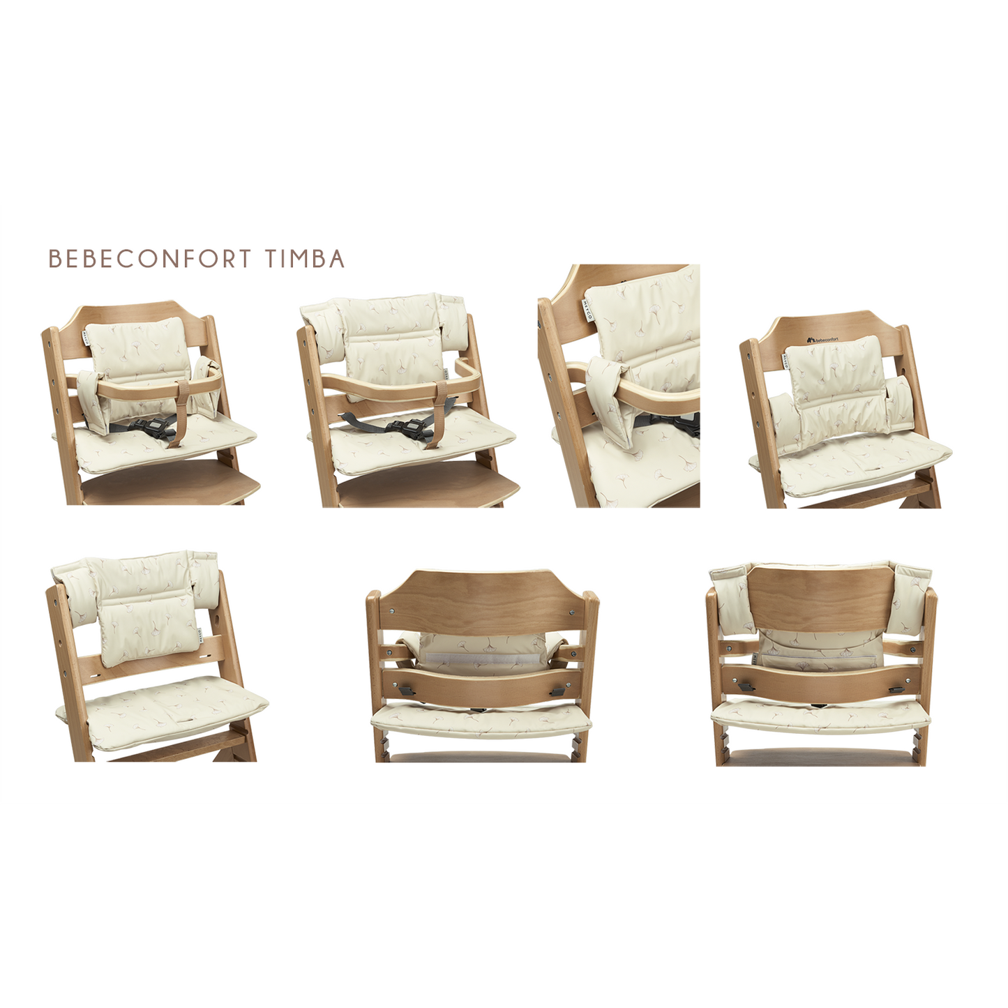Meyco Sitzverkleiner Kinderhochstuhl Ginkgo Soft sand