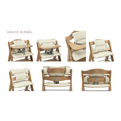 Meyco Sitzverkleiner Kinderhochstuhl Ginkgo Soft sand