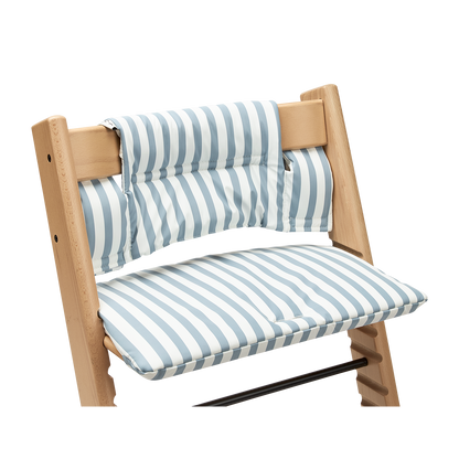 Meyco Sitzverkleiner Kinderhochstuhl Fat Stripe Jeans Blue