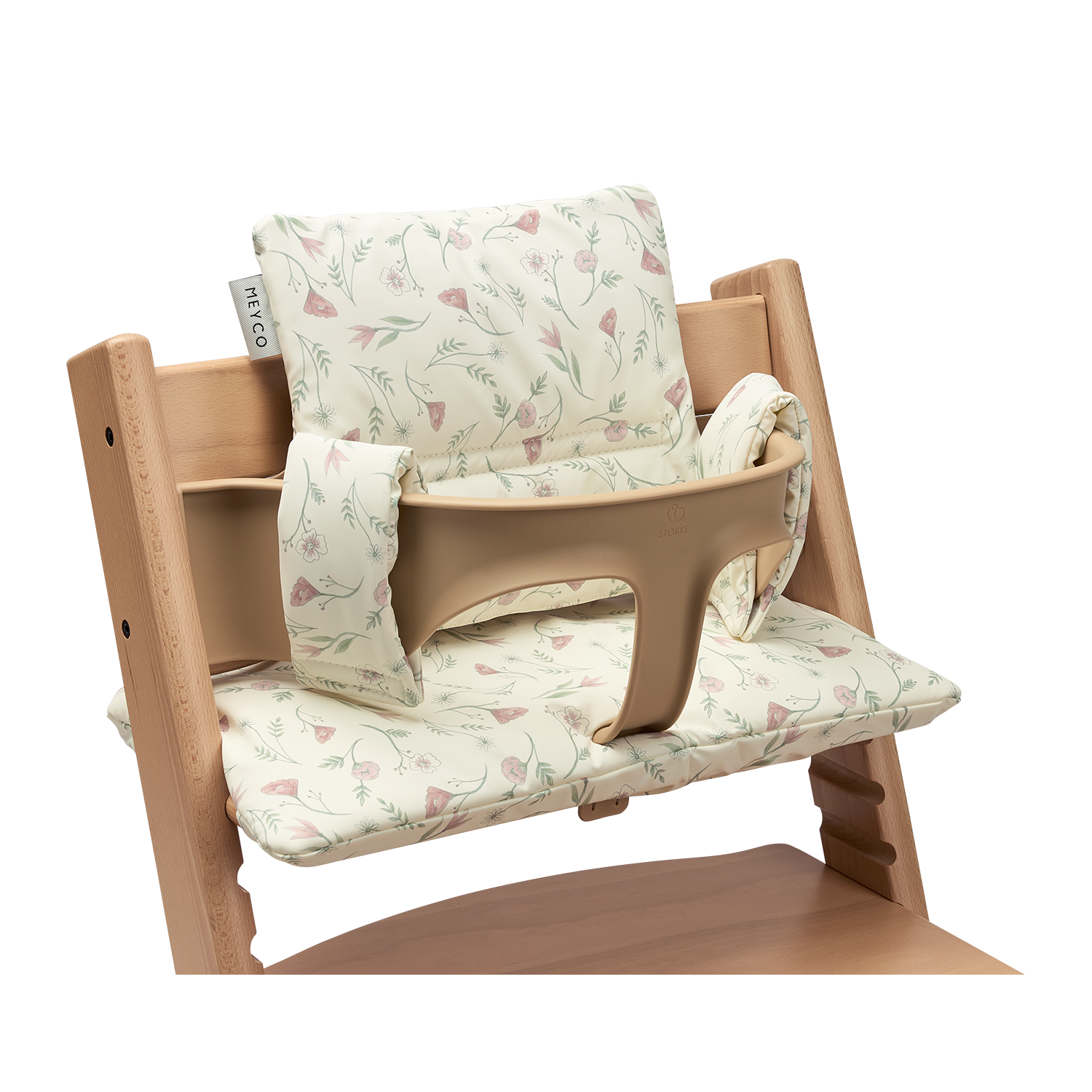 Meyco Sitzverkleiner Kinderhochstuhl Flower Multicolour Studio