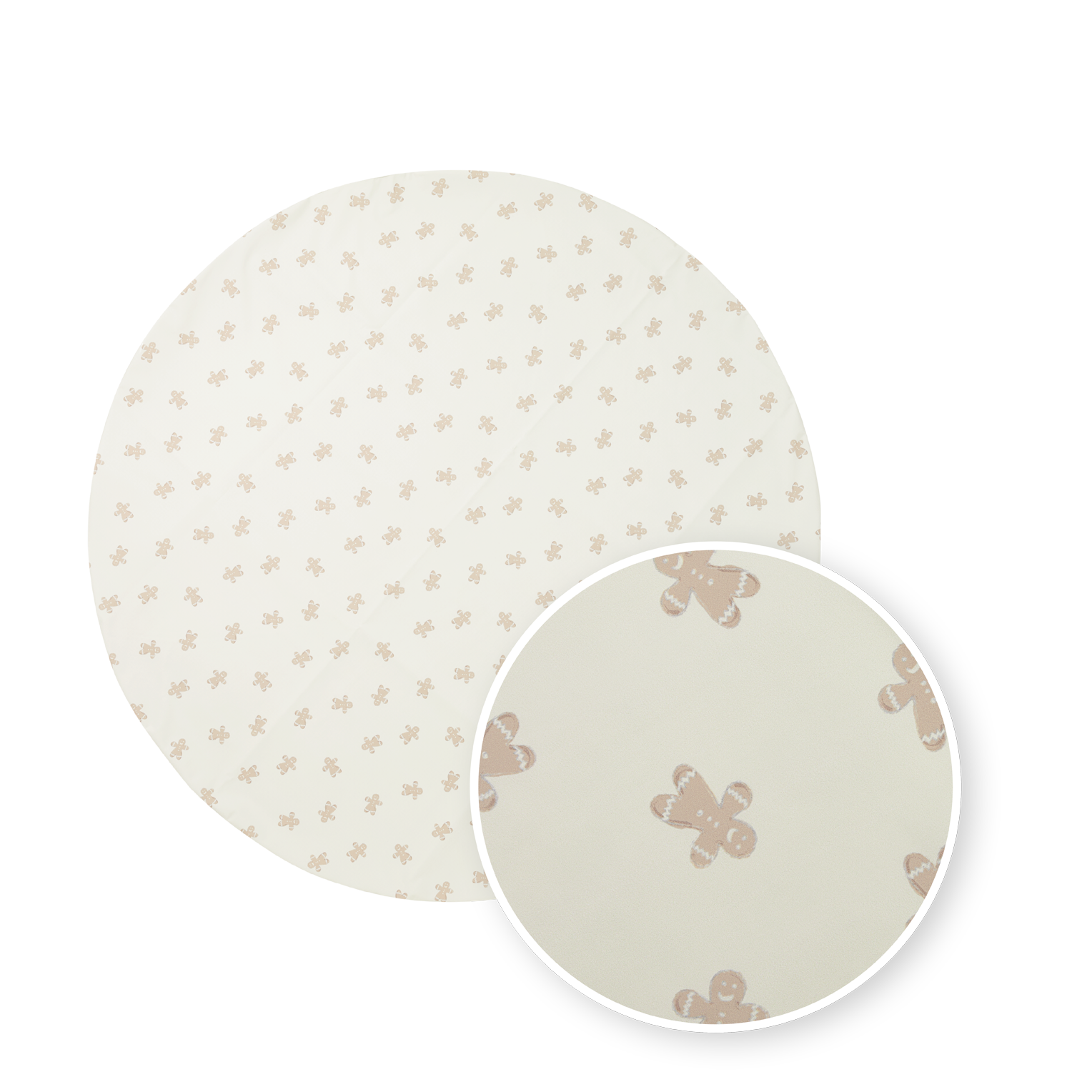 Meyco Hochstuhl Bodenmatte Gingerbread Soft sand Studio