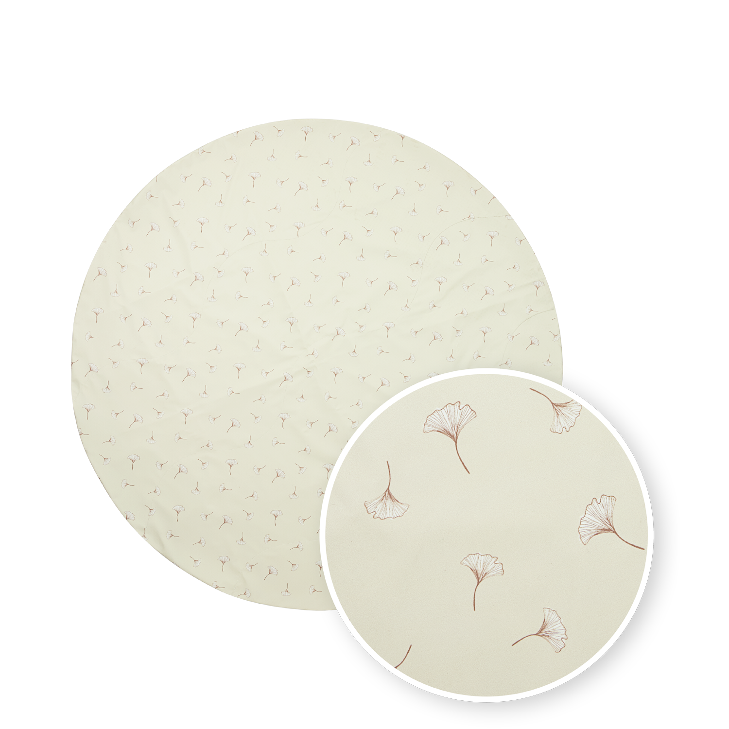 Meyco Hochstuhl Bodenmatte Ginkgo Soft sand Studio