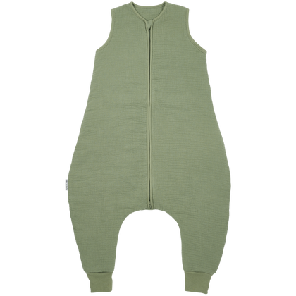 Meyco Schlafsack Jumper gefüttert vorgewaschen musselin Olive Green