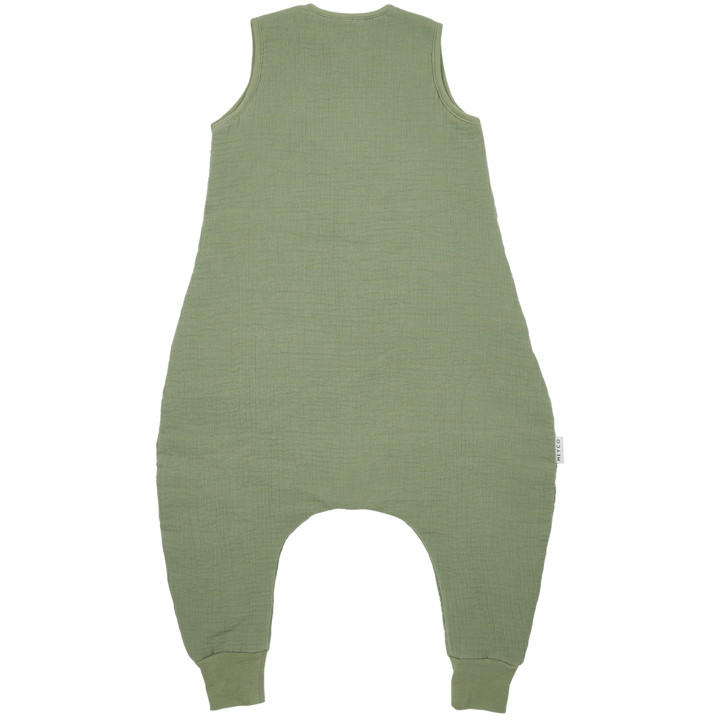 Meyco Schlafsack Jumper gefüttert vorgewaschen musselin Olive Green