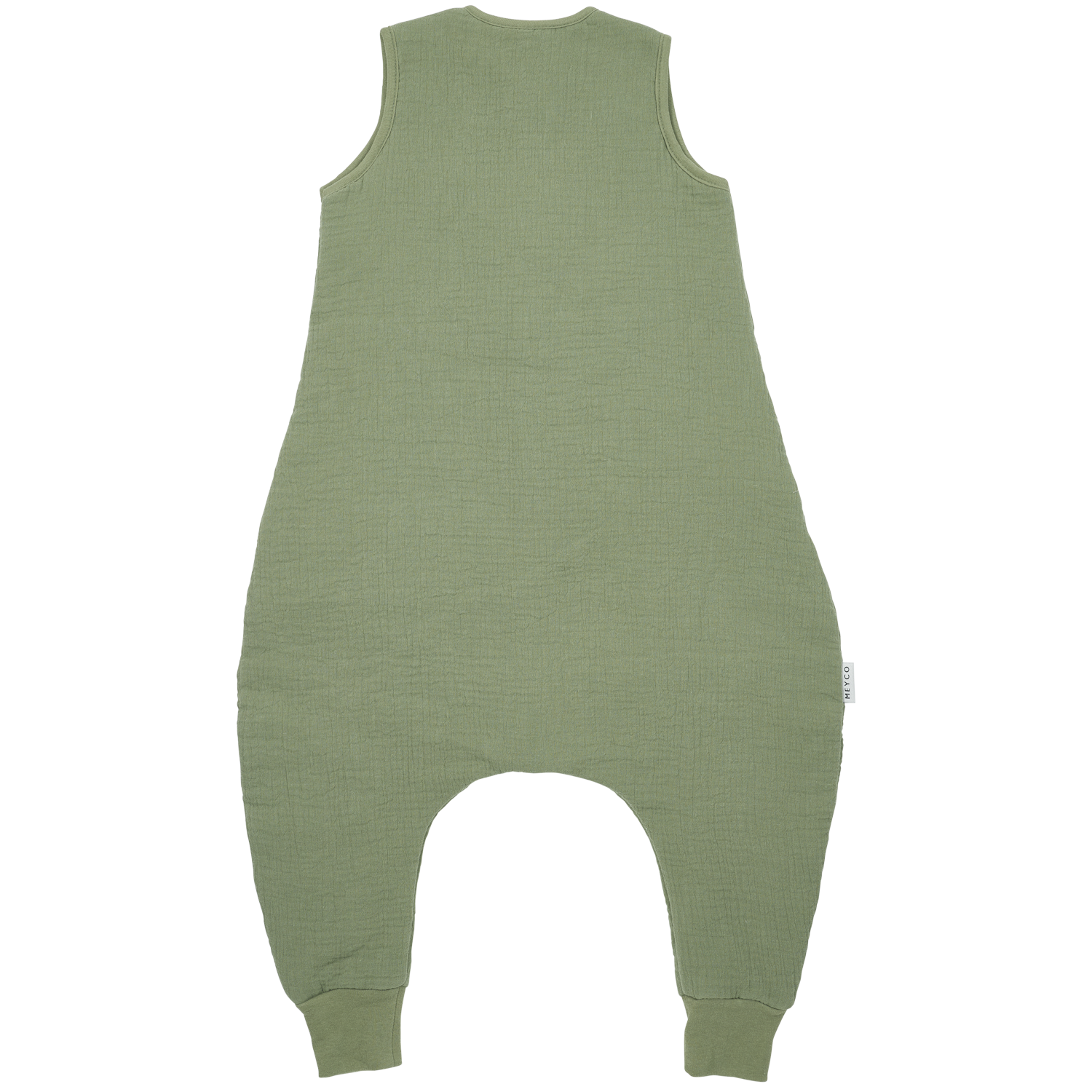 Meyco Schlafsack Jumper gefüttert vorgewaschen musselin Olive Green