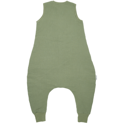 Meyco Schlafsack Jumper gefüttert vorgewaschen musselin Olive Green