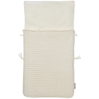 Meyco Fußsäcke Waffle Teddy Nature