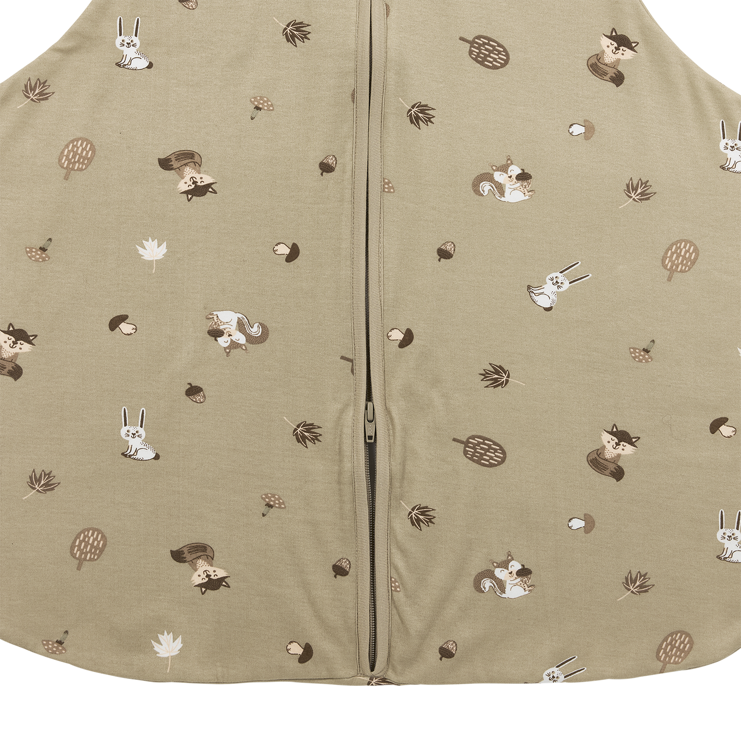 Meyco Schlafsack Hüftdyplasie interlock jersey Forest Animals Sand