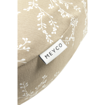 Meyco Relaxbezüge für Stillkissen interlock jersey Branches Sand