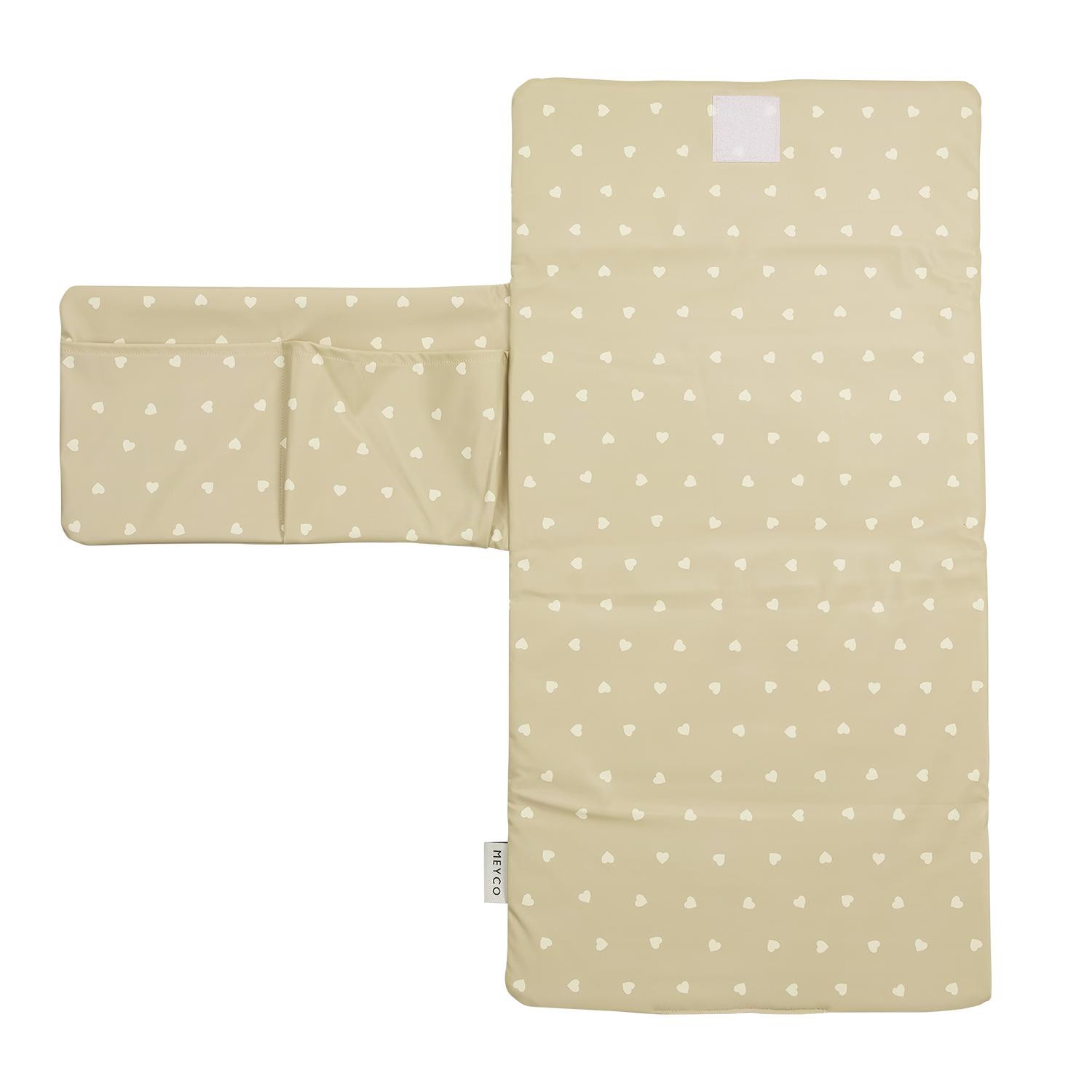Meyco Reise-Wickelunterlage Sweet Heart Sand/Soft Sand