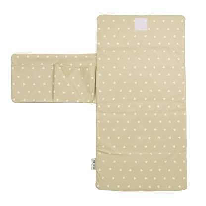 Meyco Reise-Wickelunterlage Sweet Heart Sand/Soft Sand