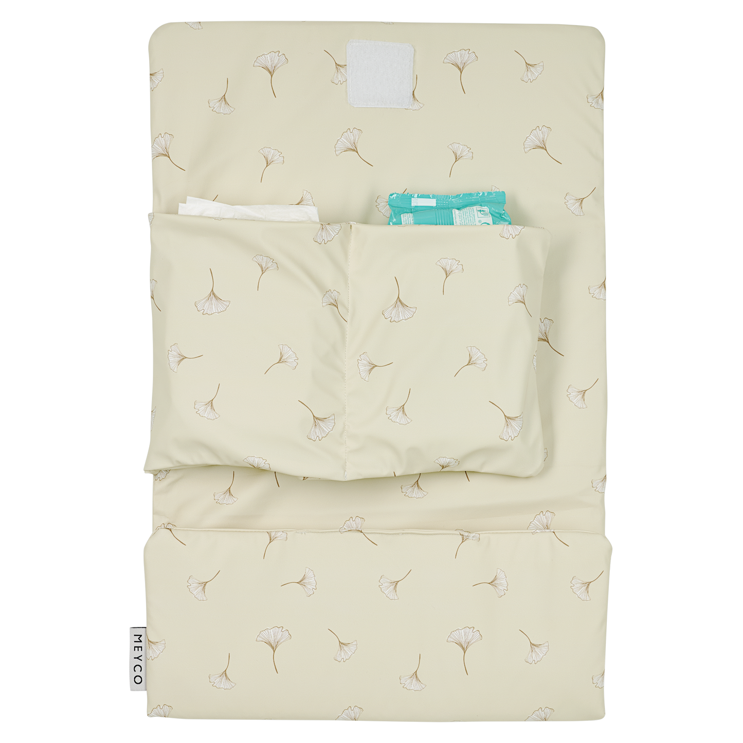 Meyco Reise-Wickelunterlage Ginkgo Soft sand