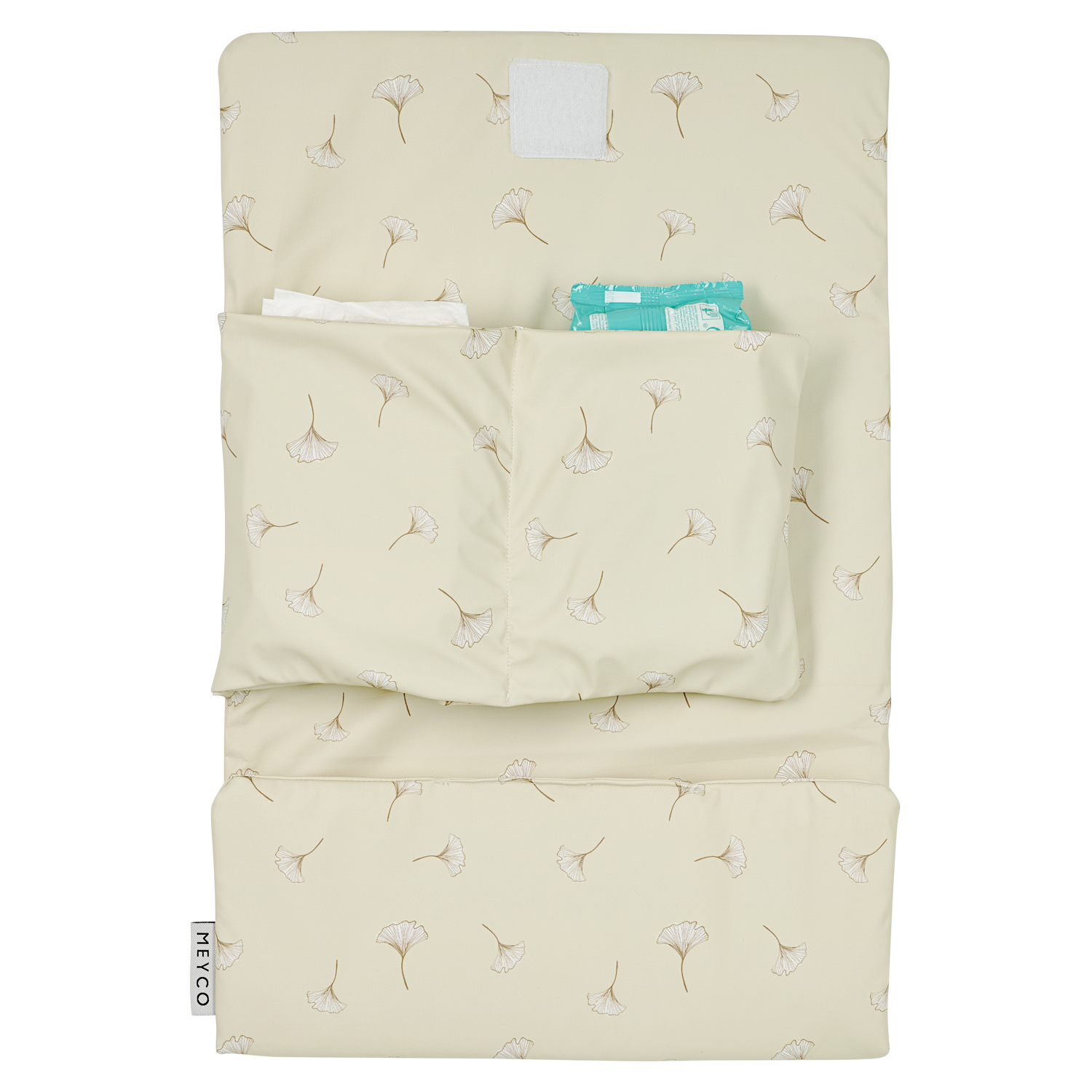 Meyco Reise-Wickelunterlage Ginkgo Soft sand