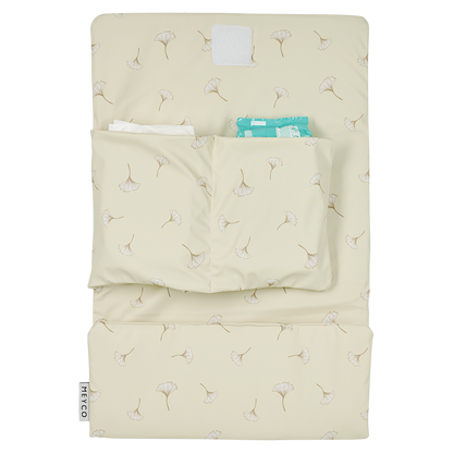 Meyco Reise-Wickelunterlage Ginkgo Soft sand