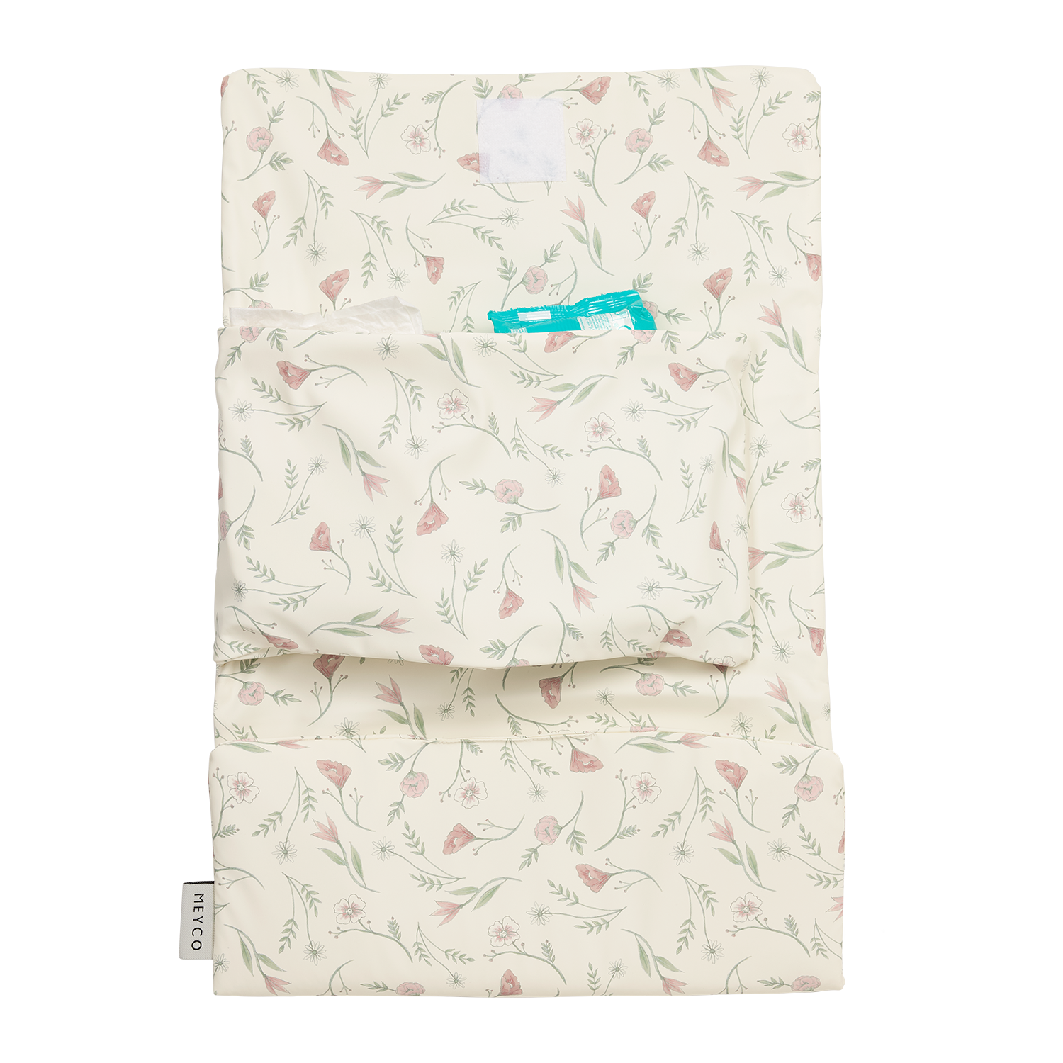 Meyco Reise-Wickelunterlage Flower Multicolour