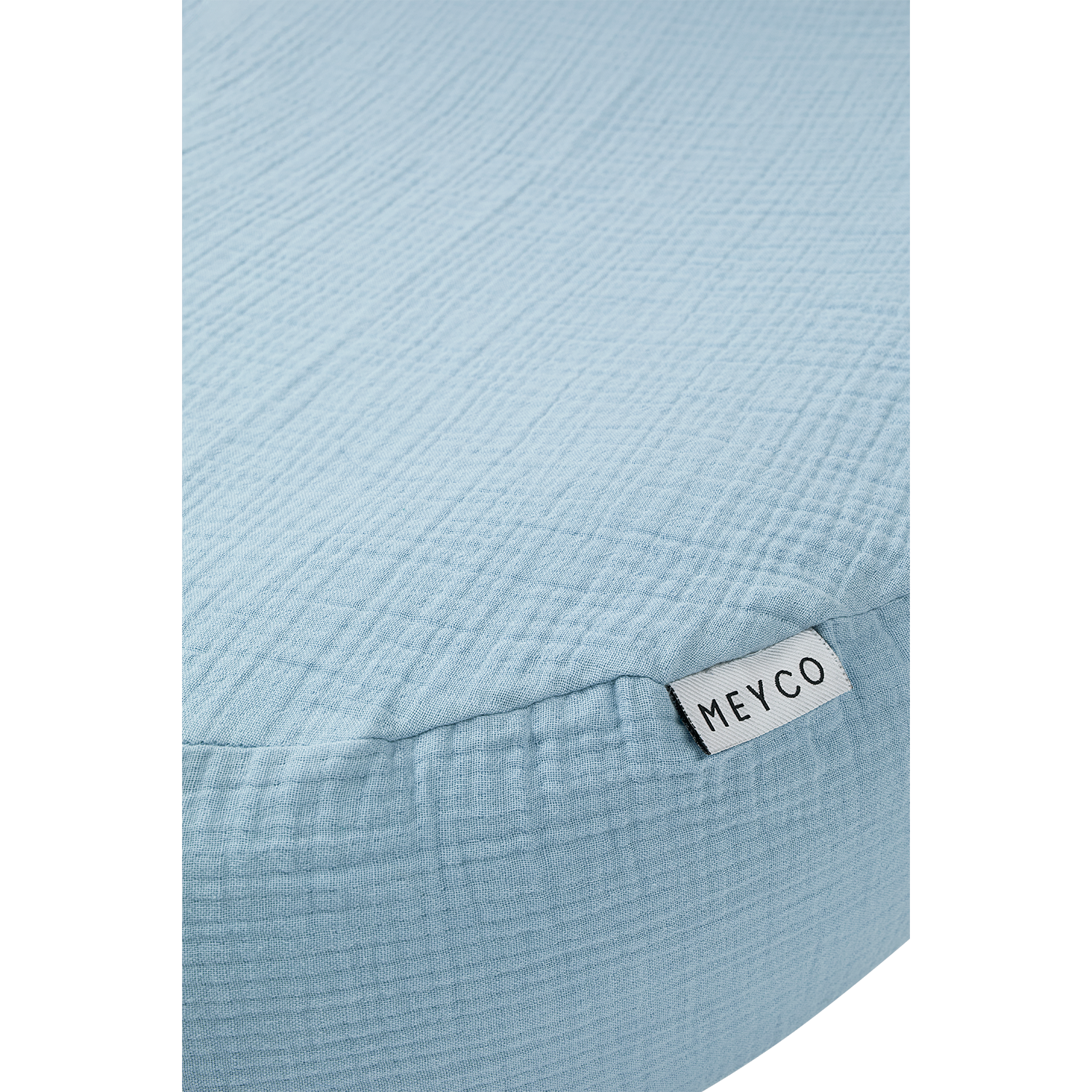 Meyco Relaxbezüge für Stillkissen vorgewaschen musselin Jeans Blue