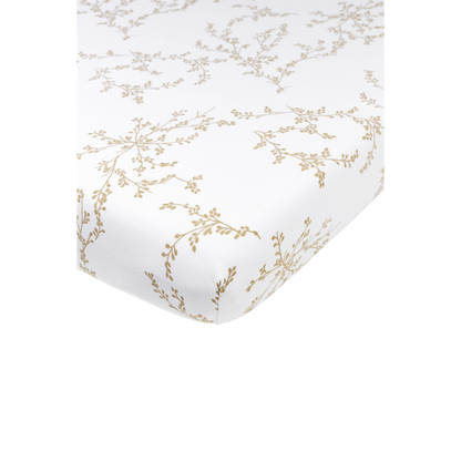 Meyco Spannbettlaken jersey print - Branches Sand Branches Sand Studio