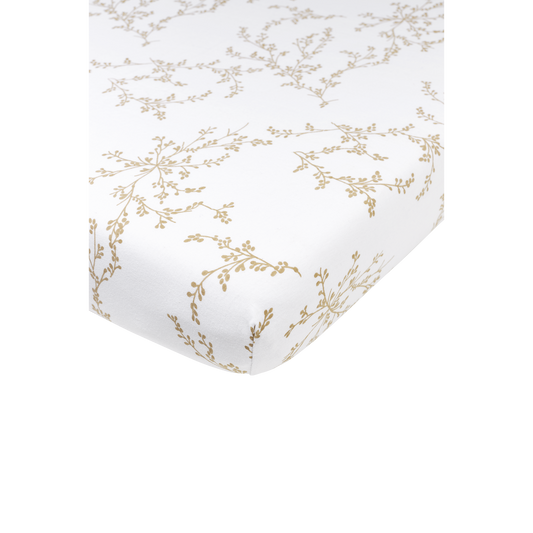 Meyco Spannbettlaken jersey print - Branches Sand Branches Sand
