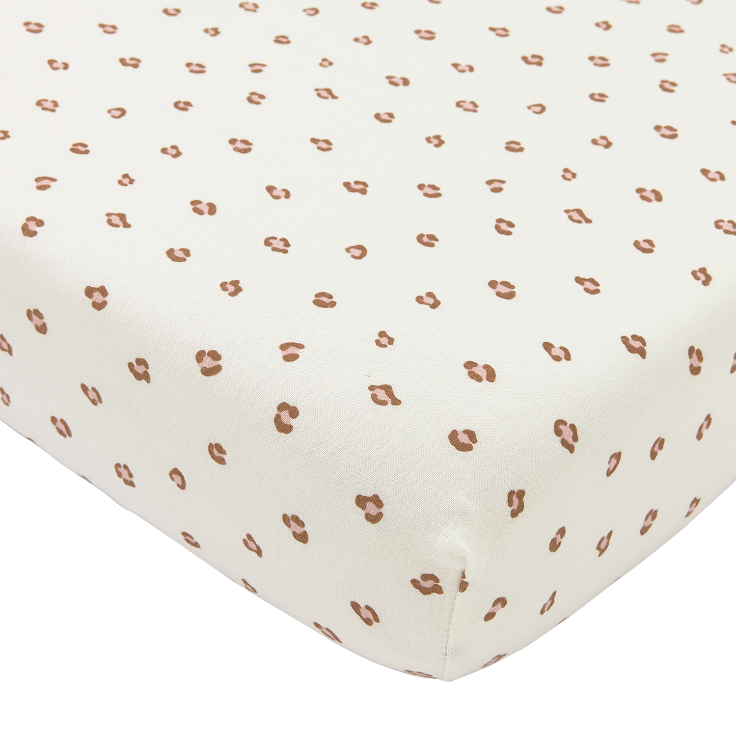 Meyco Spannbettlaken jersey print Mini Panther Soft Pink