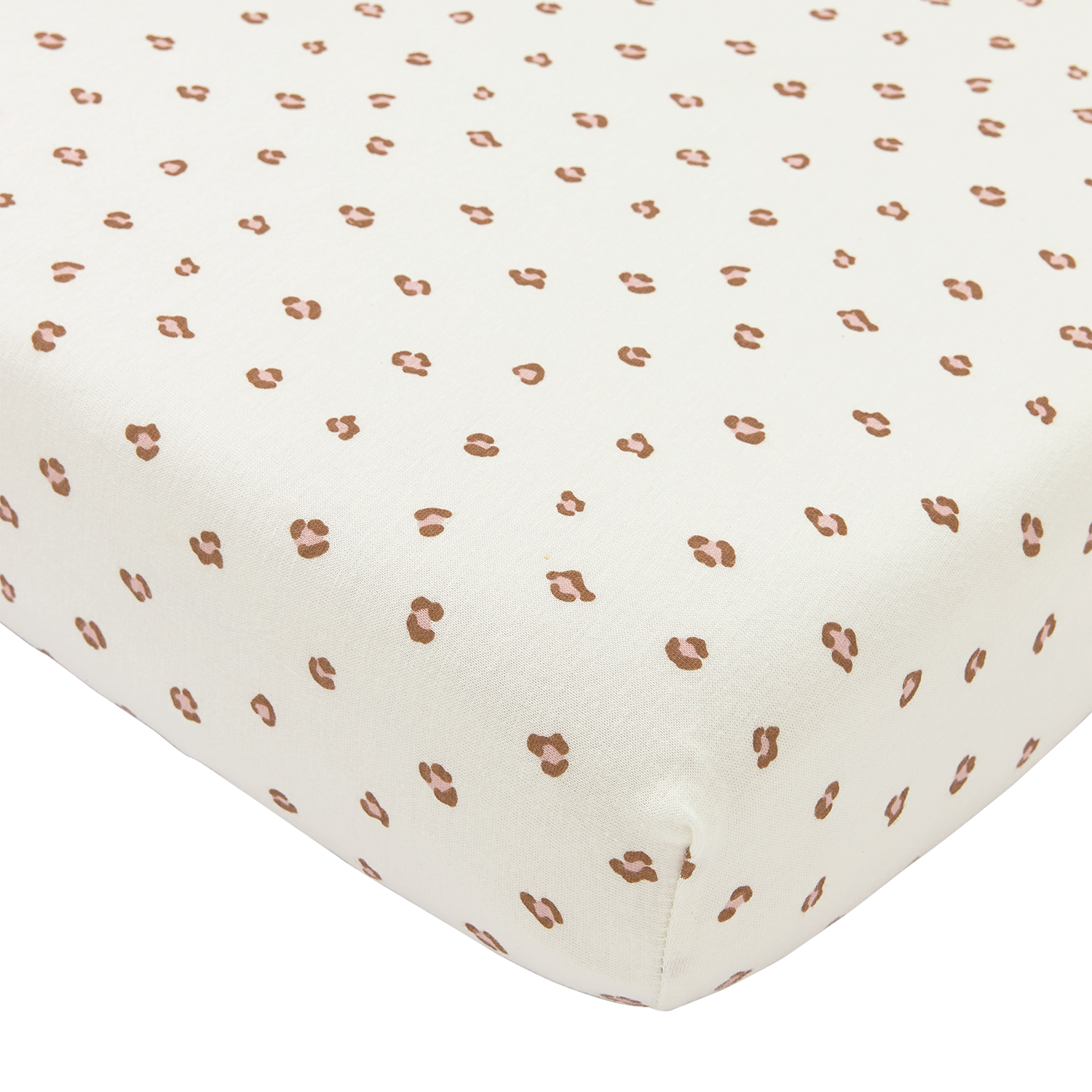 Meyco Spannbettlaken jersey print Mini Panther Soft Pink