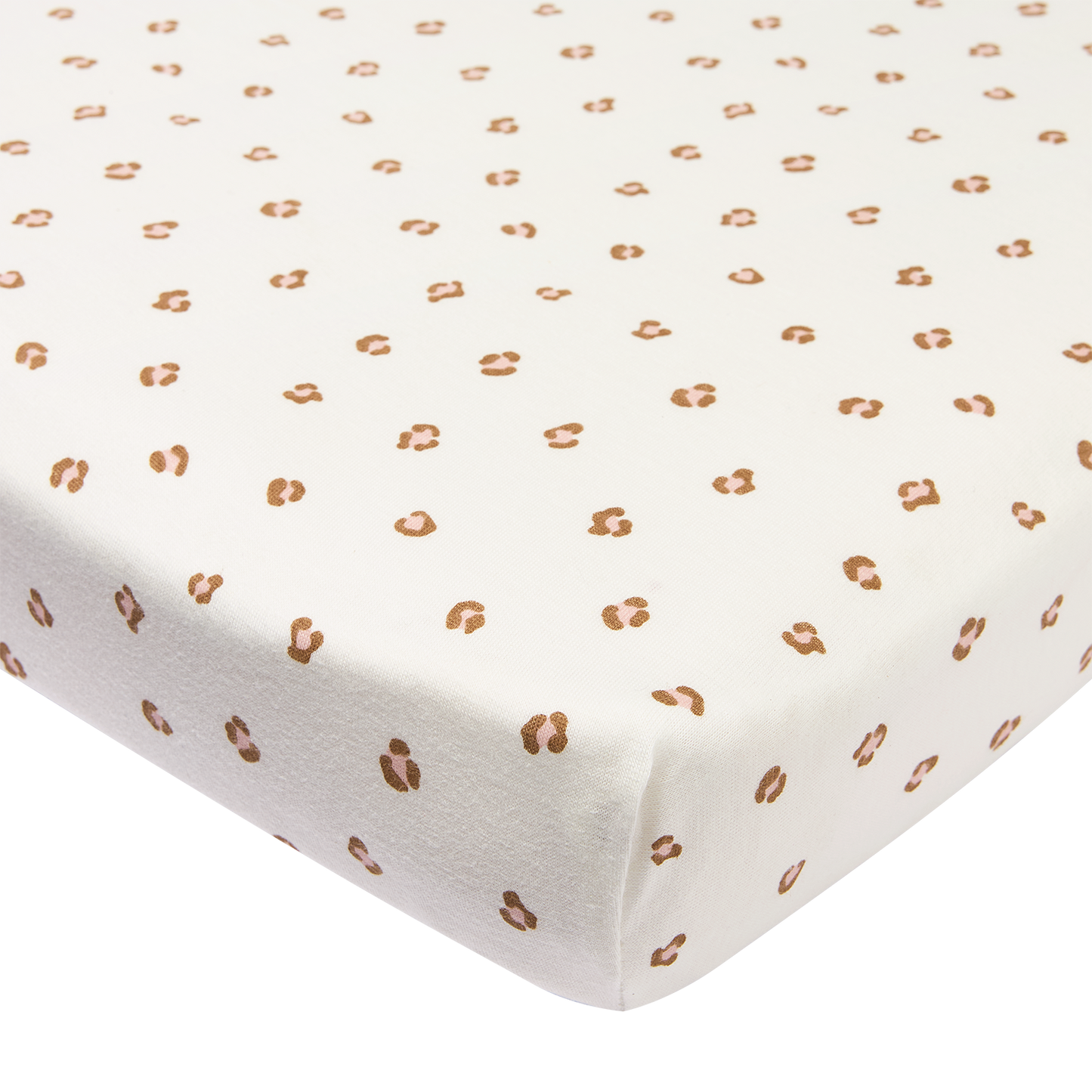 Meyco Spannbettlaken jersey print Mini Panther Soft Pink