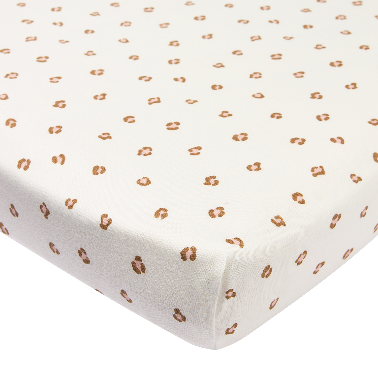 Meyco Spannbettlaken jersey print Mini Panther Soft Pink