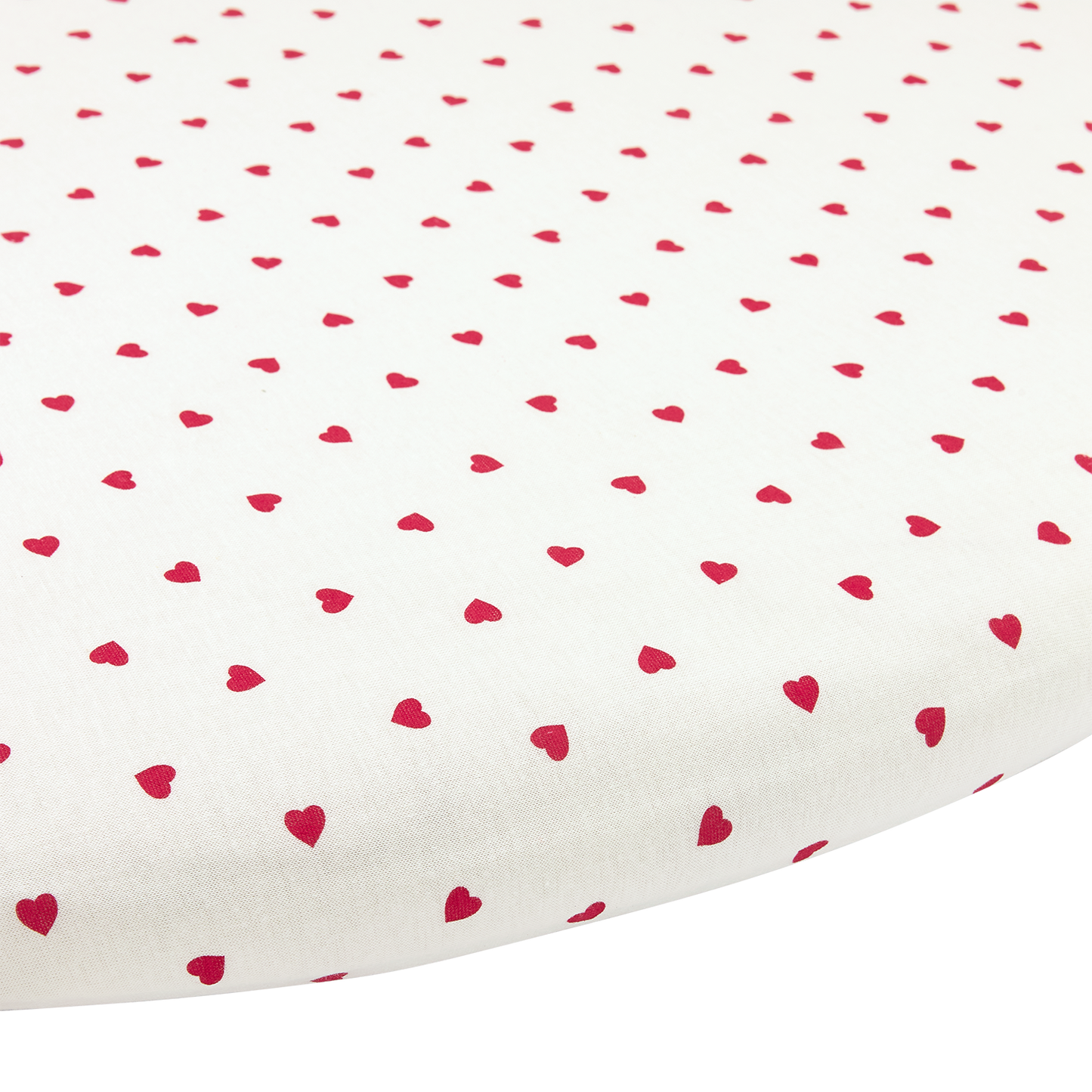 Meyco Spannbettlaken jersey print Sweet Heart White/Red