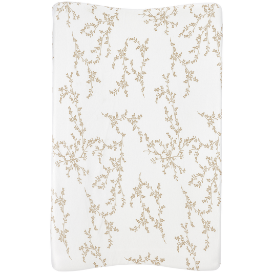 Meyco Wickelauflagenbezug jersey print Branches Sand