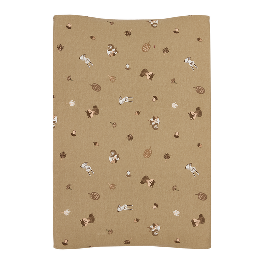 Meyco Wickelauflagenbezug jersey print Forest Animals Sand