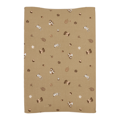 Meyco Wickelauflagenbezug jersey print Forest Animals Sand