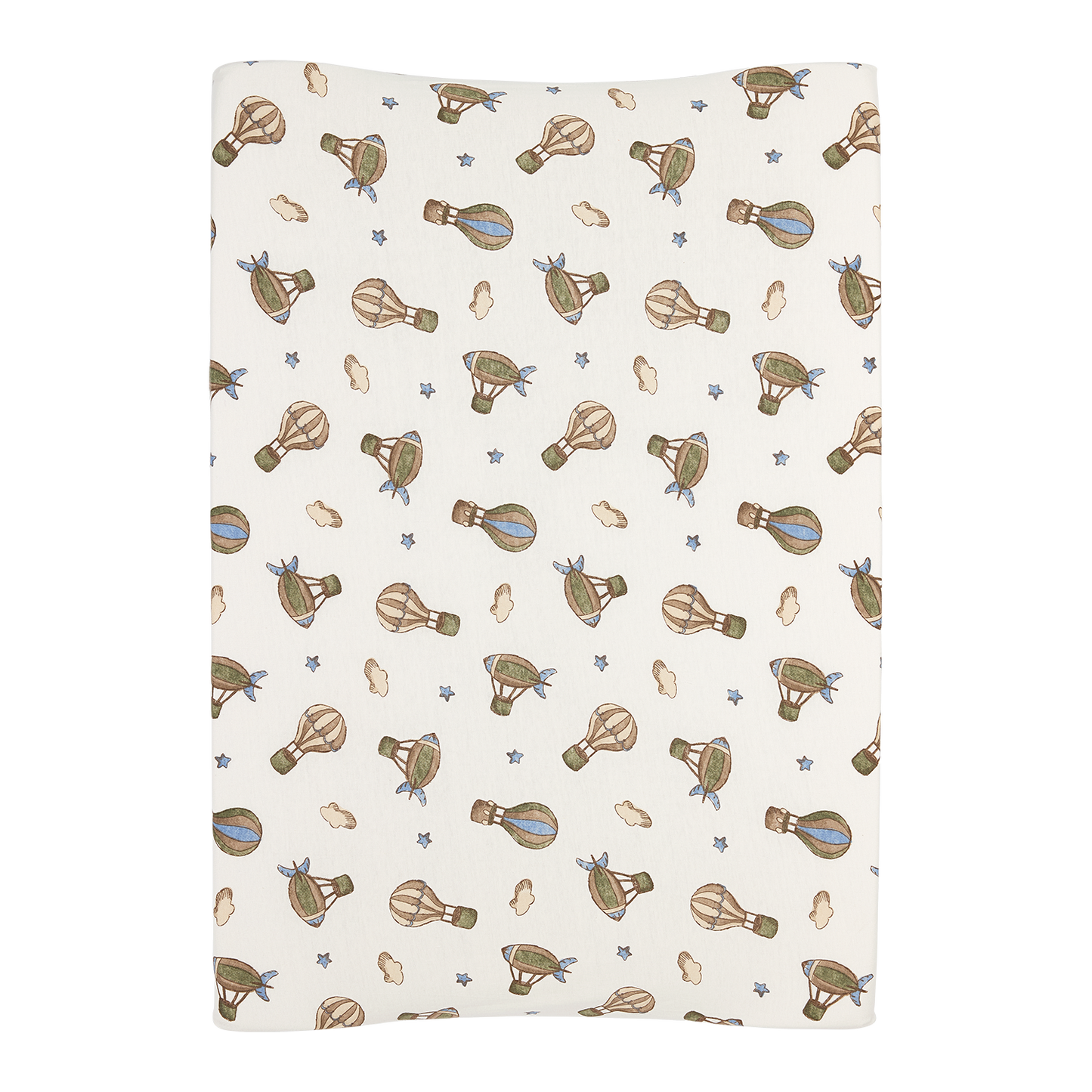 Meyco Wickelauflagenbezug jersey print Air Balloons Multicolour