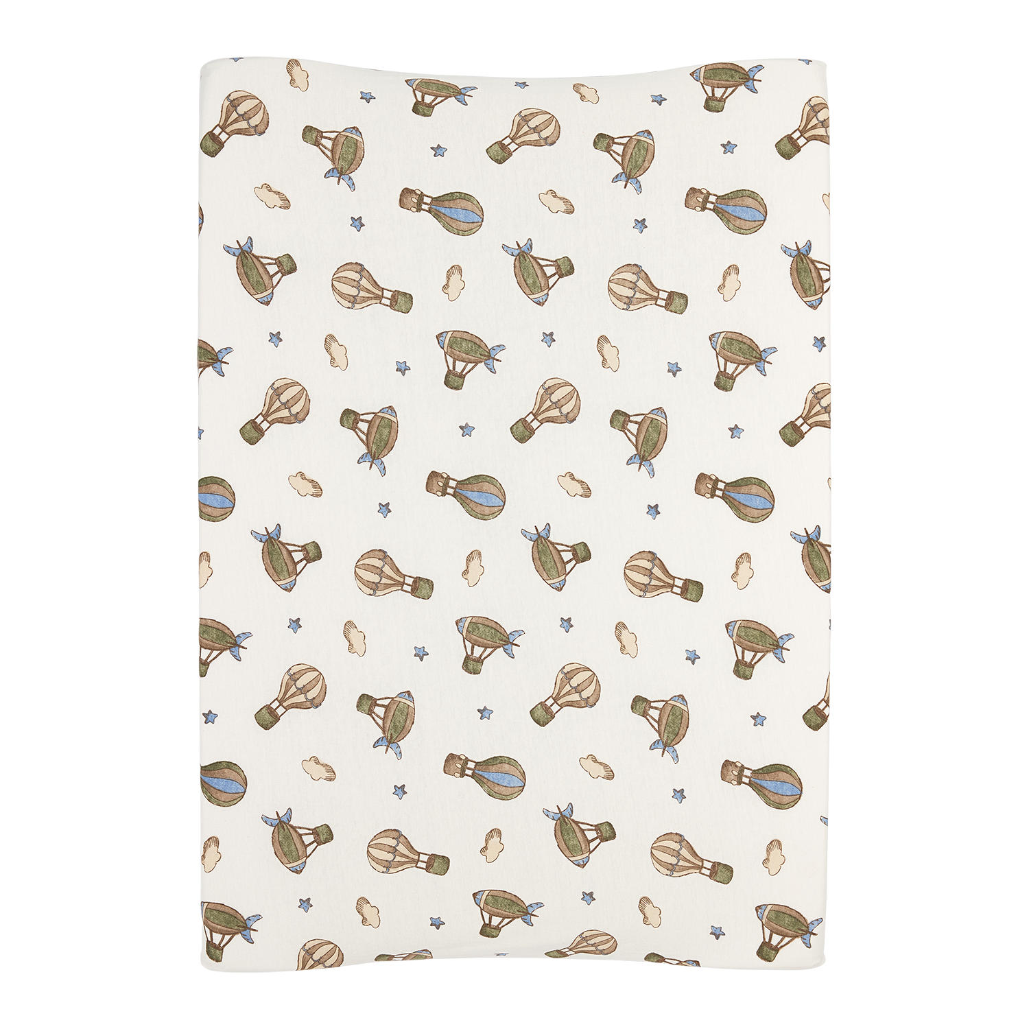 Meyco Wickelauflagenbezug jersey print Air Balloons Multicolour