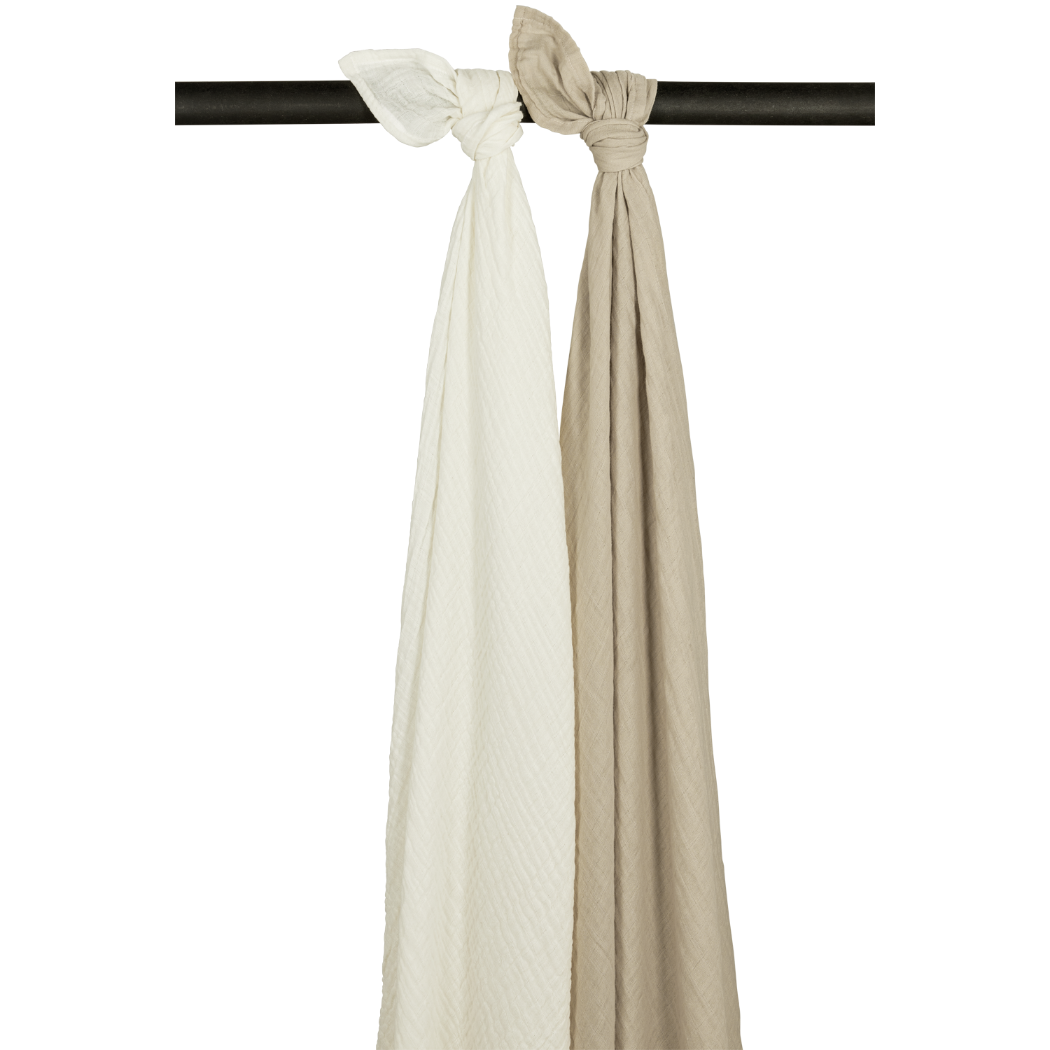 Meyco Musselinwindeln vorgewaschen musselin - Offwhite/Sand Offwhite/Sand Studio