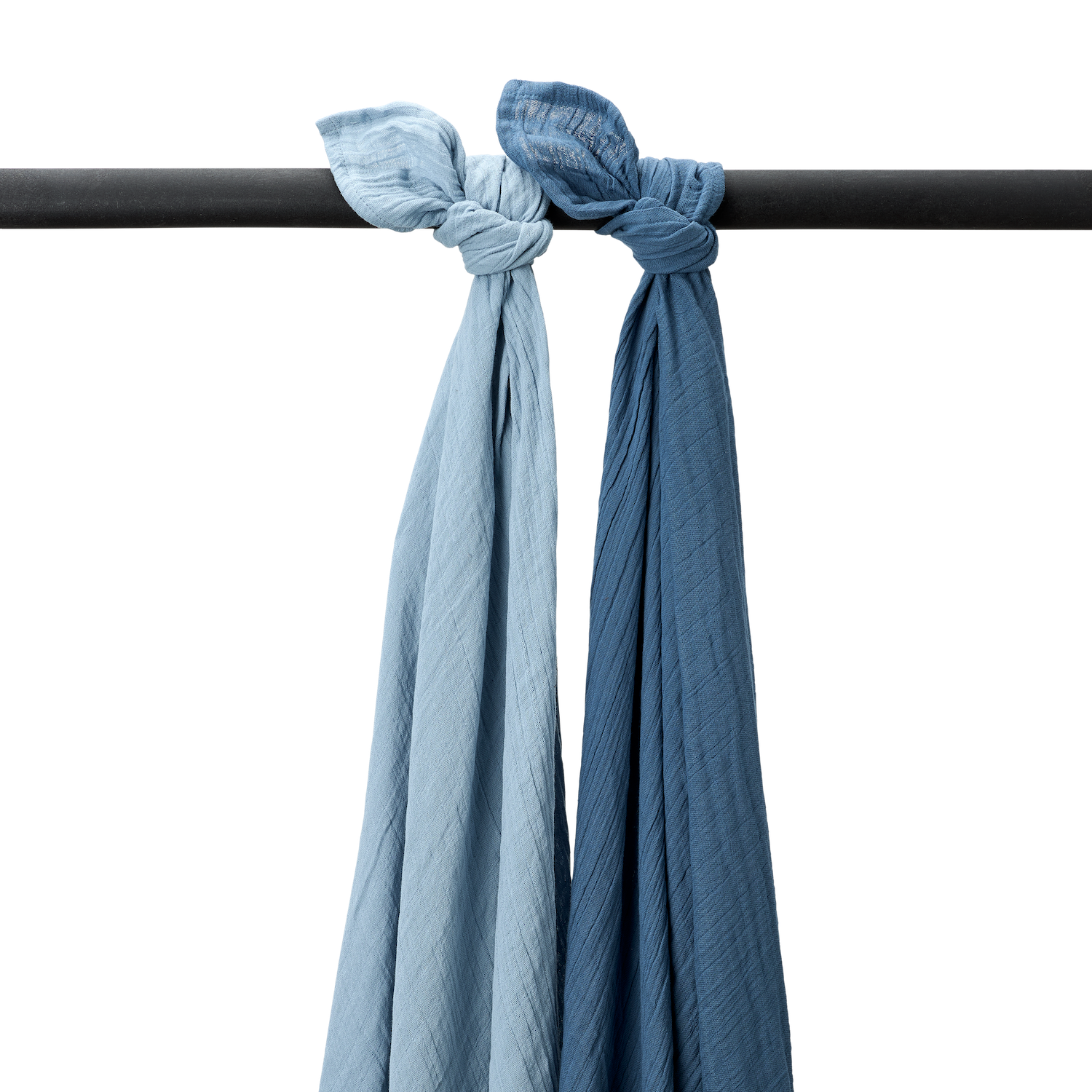Meyco Musselinwindeln vorgewaschen musselin - Jeans blue/Indigo Jeans blue/Indigo Studio