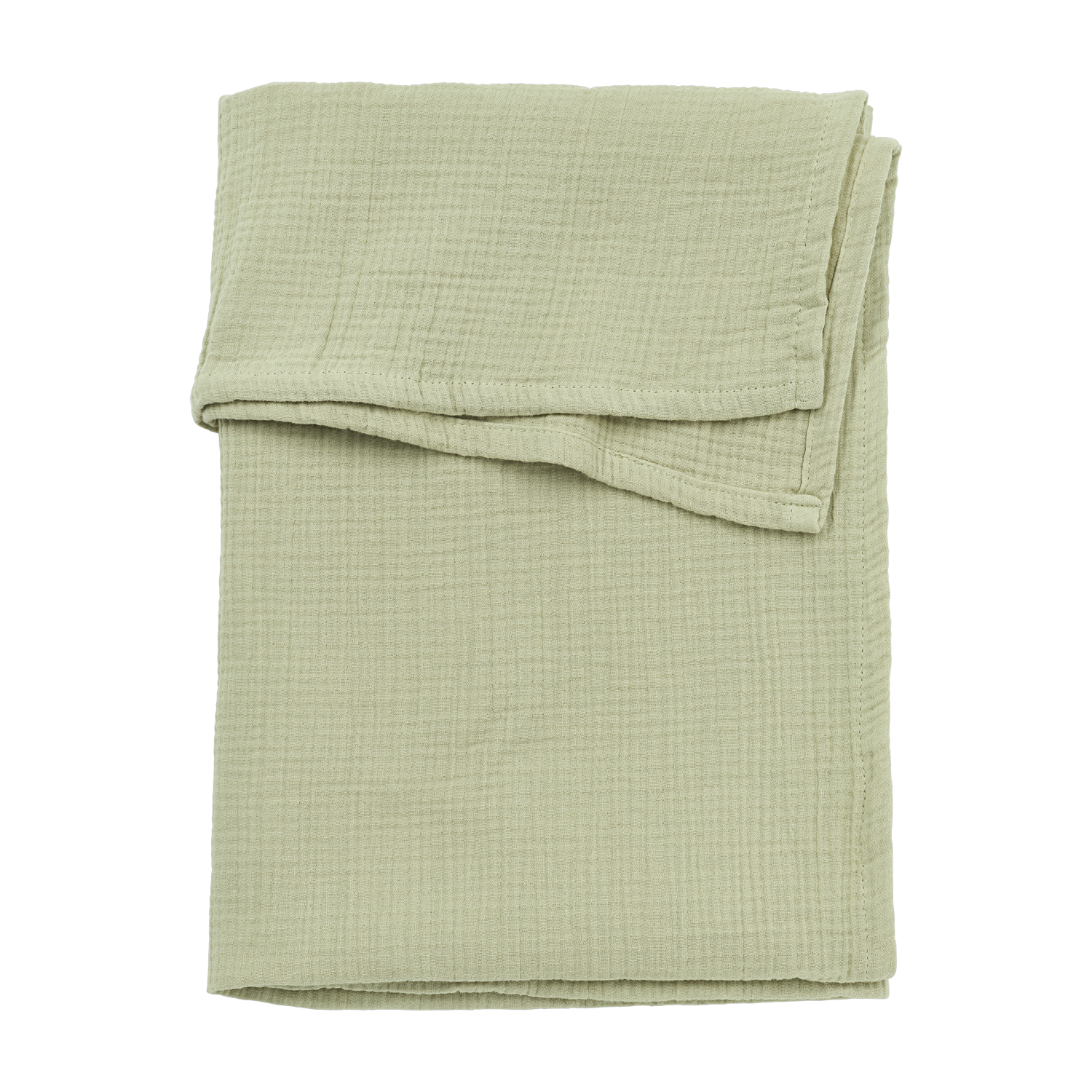 Meyco Bettlaken vorgewaschen musselin Soft Olive Studio