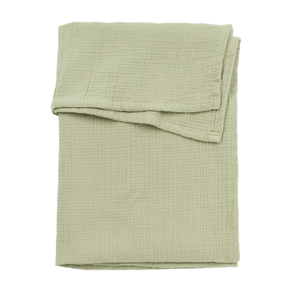 Meyco Bettlaken vorgewaschen musselin Soft Olive Studio