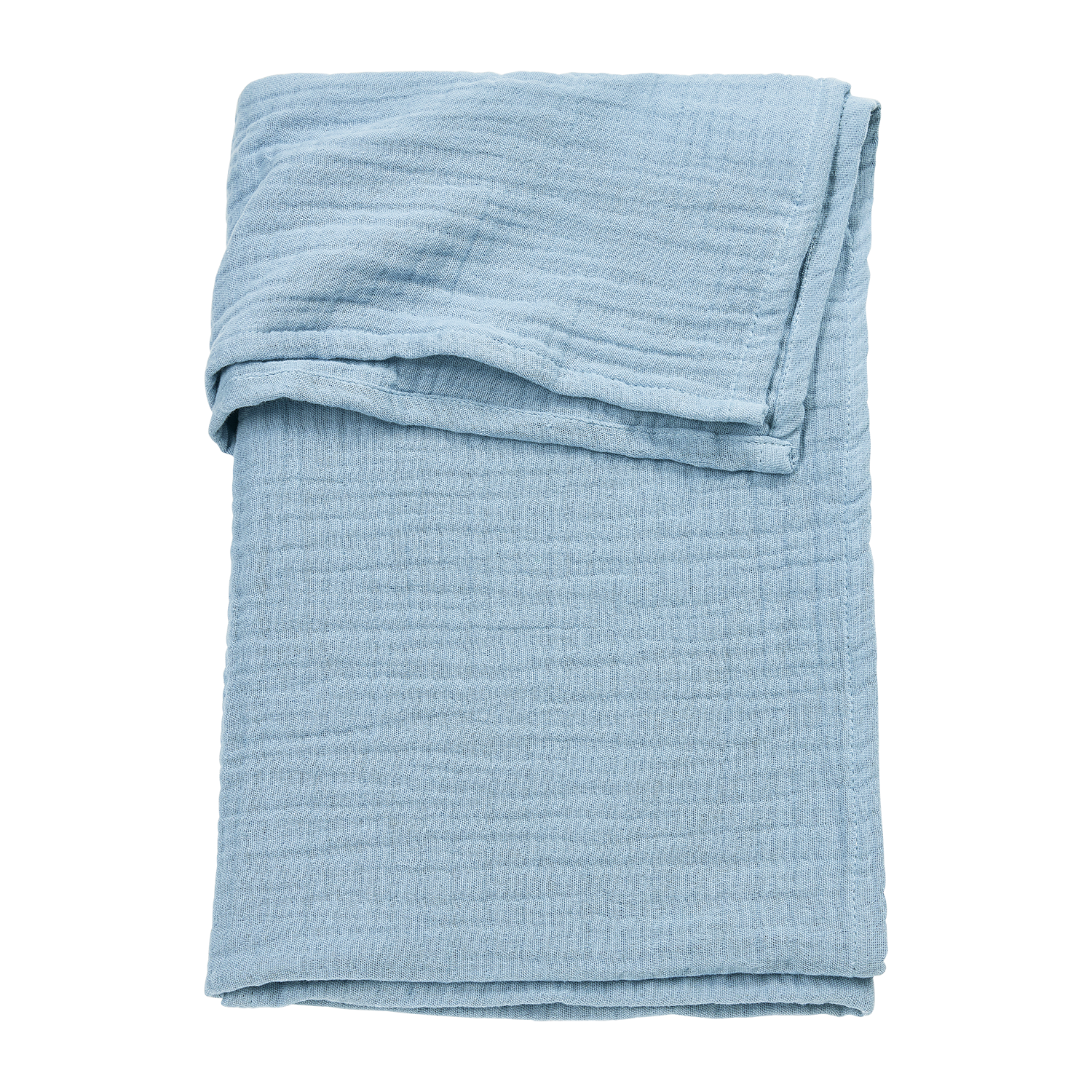 Meyco Bettlaken vorgewaschen musselin Jeans Blue Studio