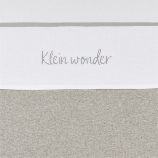Meyco Bettlaken Gestickt Klein wonder Greige Studio